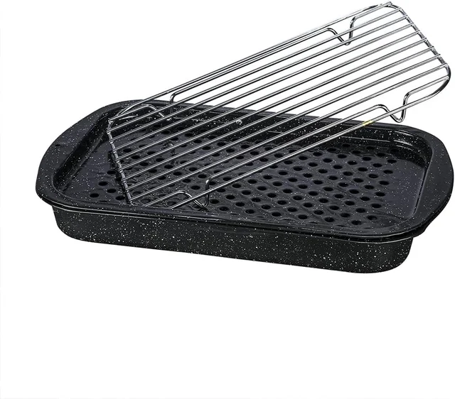 Bake, Broil and Grill set with rack