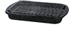 Grill tray nested in roasting pan