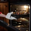 Using the roasting pan in an oven