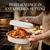 Serving a roast with the white roaster