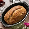 Bread baked in the oval roaster